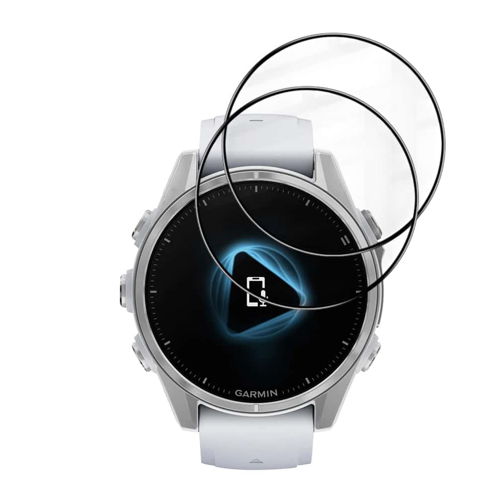 Techsuit - Nano Flex (2 τεμάχια) - Garmin Fenix 8 43mm - Μαύρο - Image 2