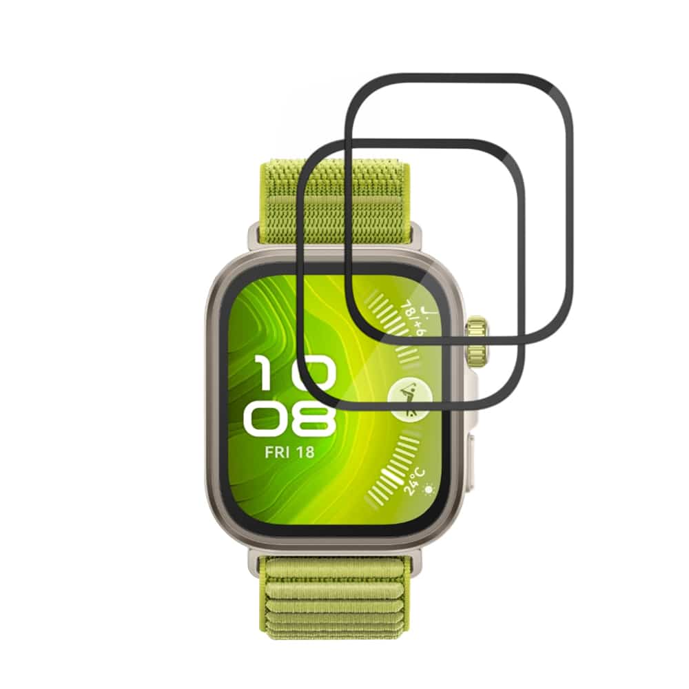 Techsuit - Nano Flex (συσκευασία 2 τεμαχίων) - Huawei Watch Fit 4 Pro - Μαύρο - Image 2