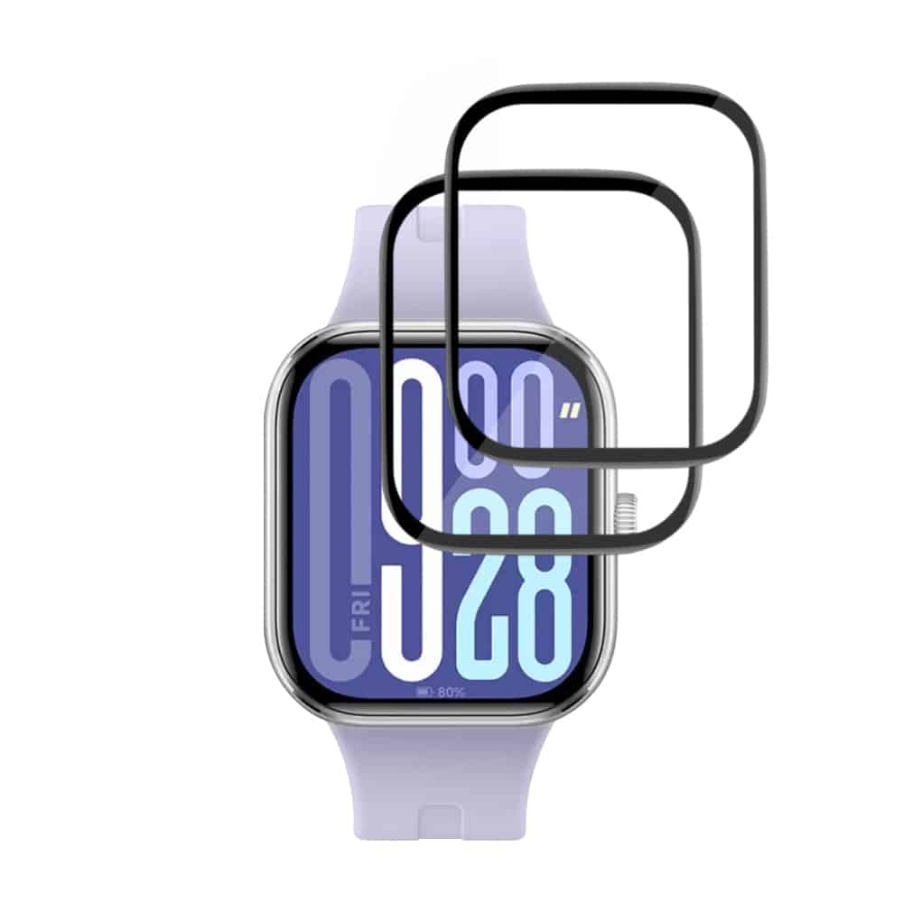 Techsuit - Nano Flex (συσκευασία 2 τεμαχίων) - Xiaomi Redmi Watch 5 - Μαύρο - Image 2
