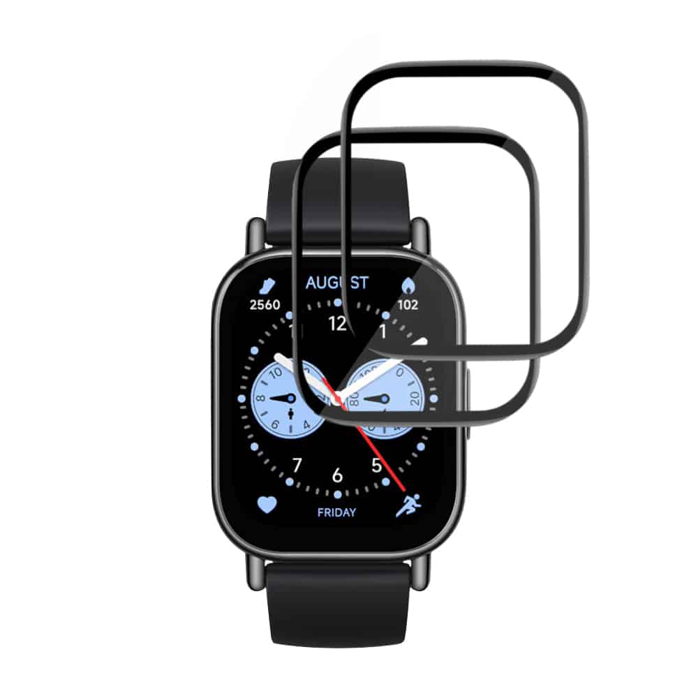 Techsuit - Nano Flex (συσκευασία 2 τεμαχίων) - Xiaomi Redmi Watch 5 Lite - Μαύρο - Image 2