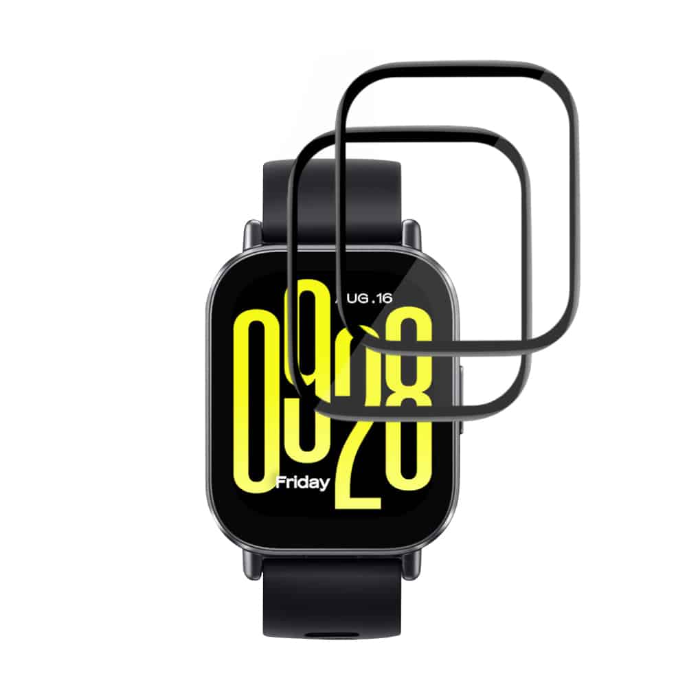 Techsuit - Nano Flex (συσκευασία 2 τεμαχίων) - Xiaomi Redmi Watch 5 Active - Μαύρο - Image 2