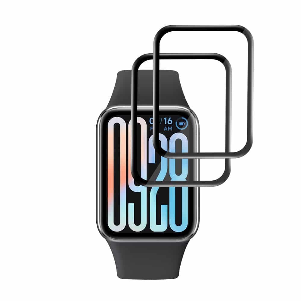 Techsuit - Nano Flex (συσκευασία 2 τεμαχίων) - Xiaomi Smart Band 9 Pro - Μαύρο - Image 2