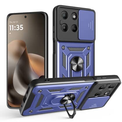 Techsuit CamShield Series - θήκη για Motorola Moto G77 / G67 - Μπλε