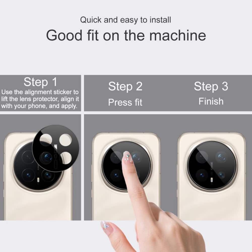 Techsuit - Γυαλί πλήρους κάμερας - Honor Magic8 Pro - Μαύρο - Image 3