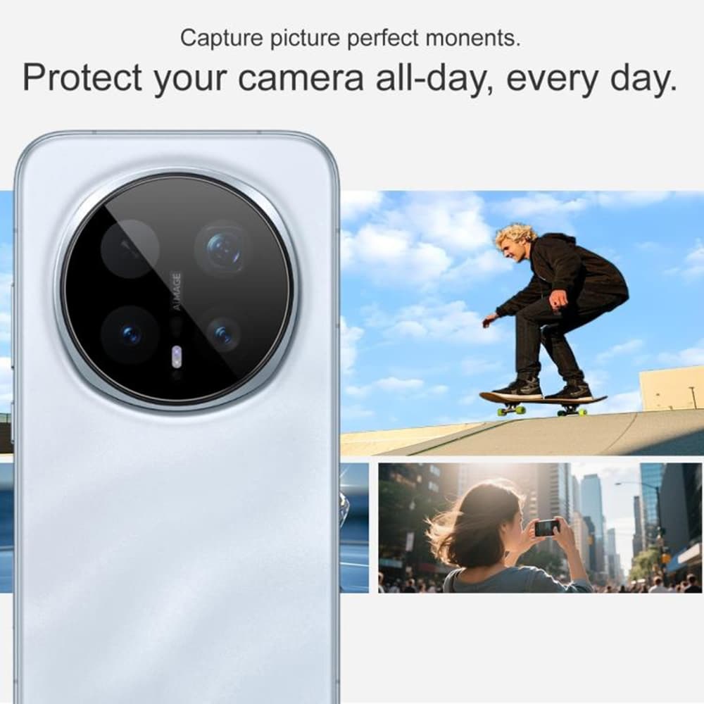 Techsuit - Γυαλί πλήρους κάμερας - Honor Magic8 Pro - Μαύρο - Image 5