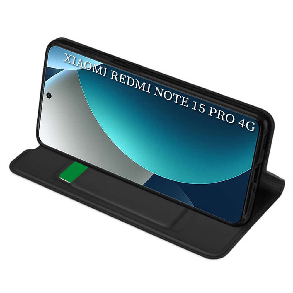 Techsuit Magskin Book - θήκη για Xiaomi Redmi Note 15 Pro - Μαύρο - Image 2