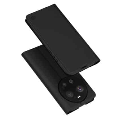 Techsuit Magskin Book - θήκη για Xiaomi 17 Ultra - Μαύρο
