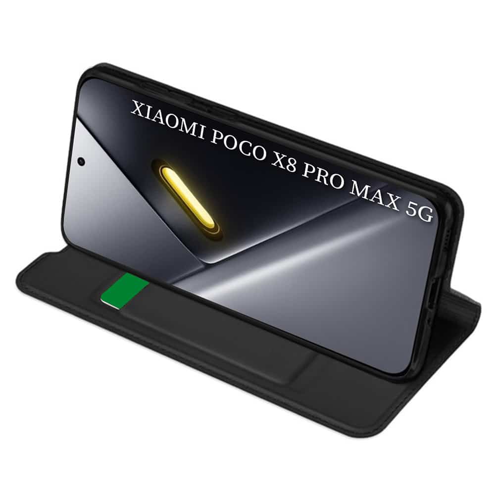 Techsuit Magskin Book - θήκη για Xiaomi Poco X8 Pro Max - Μαύρο - Image 2