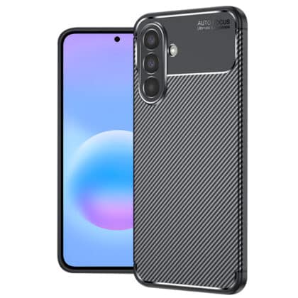 Techsuit CarbonFiber - θήκη για Samsung Galaxy A57 - Μαύρο