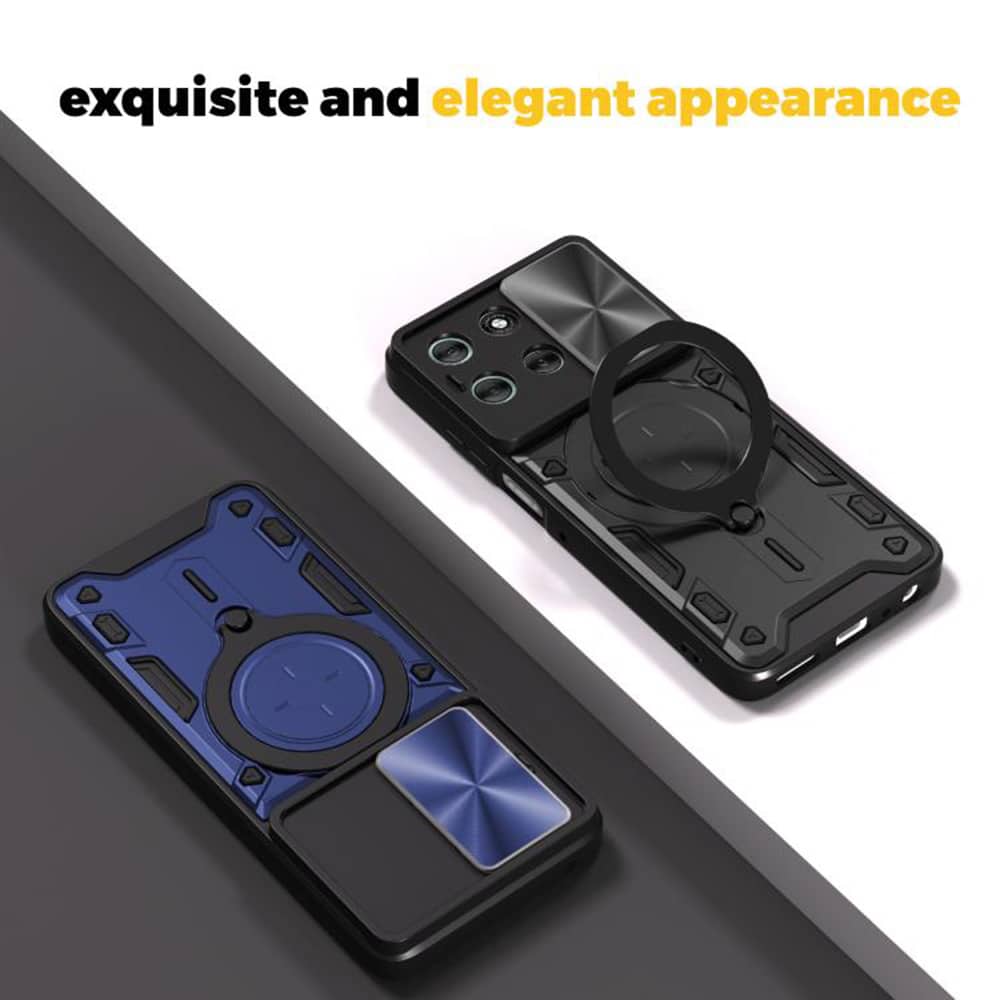 Techsuit CamGuard Pro - θήκη για Oppo A6x - Μαύρο - Image 4
