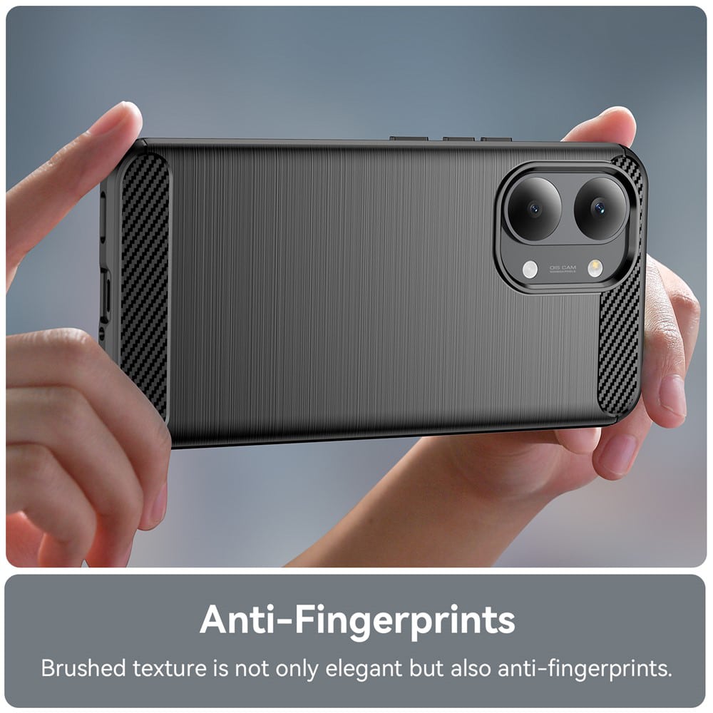 Techsuit Carbon Silicone - θήκη για Xiaomi Poco X8 Pro Max - Μαύρο - Image 4