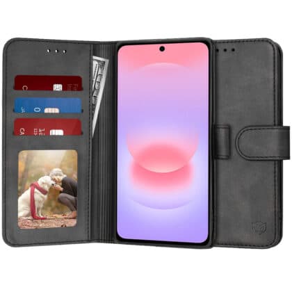 Techsuit Diary Book - θήκη για Samsung Galaxy A37 - Μαύρο