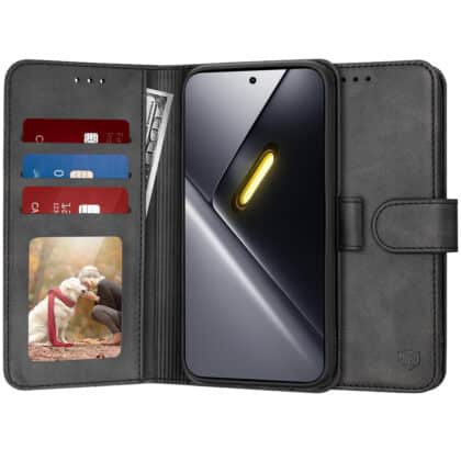 Techsuit Diary Book - θήκη για Xiaomi Poco X8 Pro Max - Μαύρο