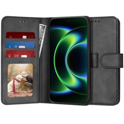 Techsuit Diary Book - θήκη για Xiaomi 17 Ultra - Μαύρο