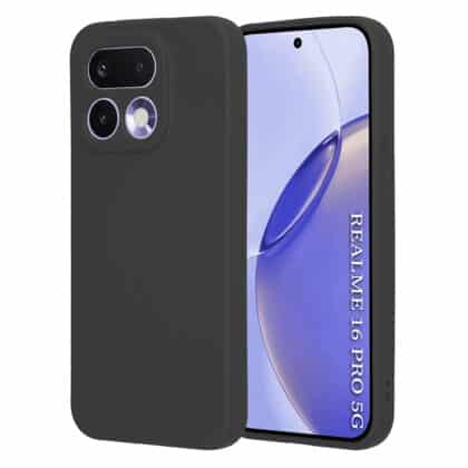 Techsuit SoftFlex - θήκη για Realme 16 Pro - Μαύρο