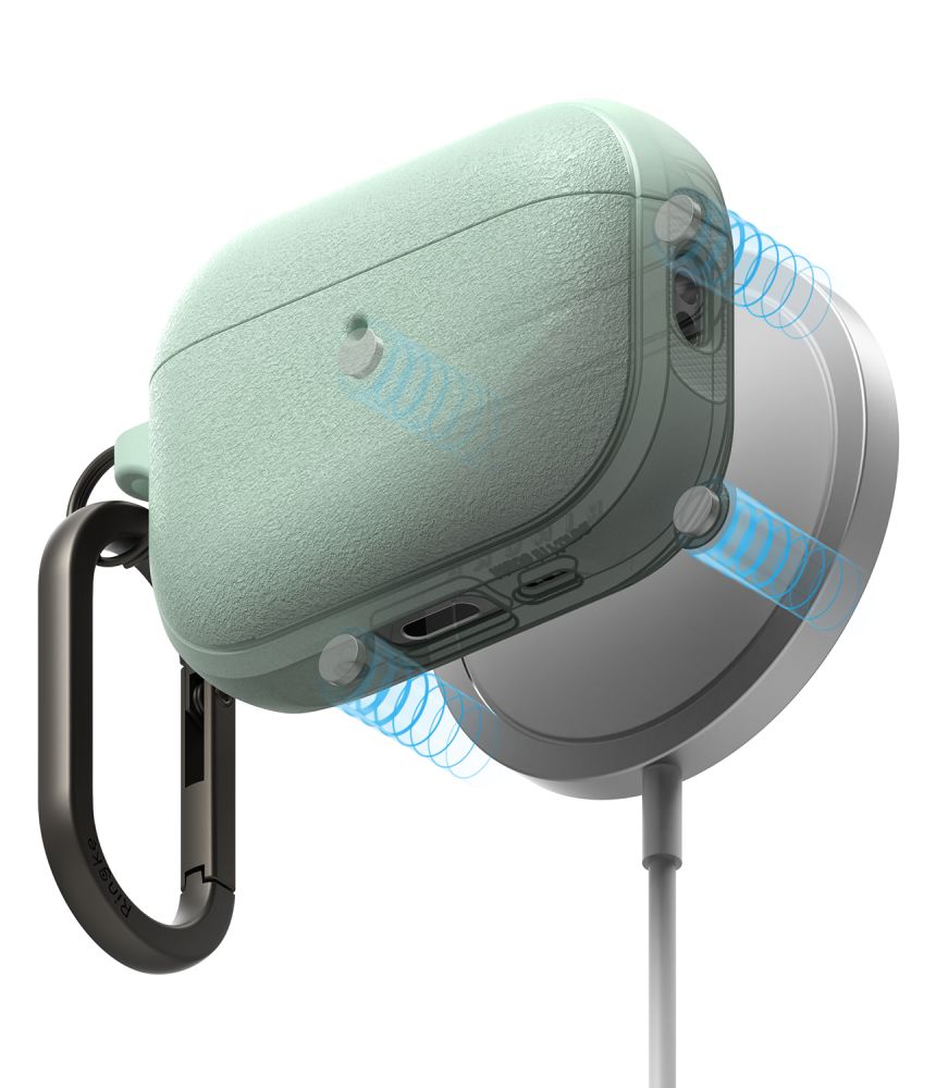 RINGKE ONYX ΜΑΓΝΗΤΙΚΟ MAGSAFE APPLE AIRPODS PRO 3 MINT - Image 2