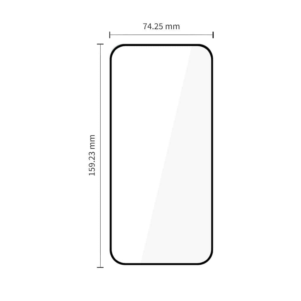 TECH-PROTECT GLASS FIT+ - θήκη για Motorola Moto G67 / G77 - Διάφανο - Image 2