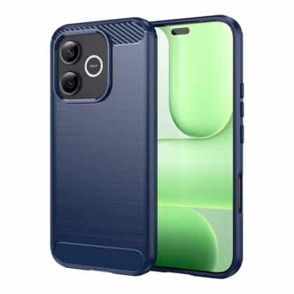 Techsuit Carbon Silicone - θήκη για Honor 600 Lite - Μπλε