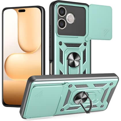 Techsuit CamShield Series - θήκη για Honor 600 Lite - Πράσινο
