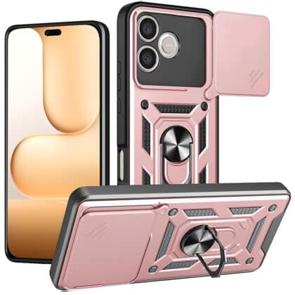 Techsuit CamShield Series - θήκη για Honor 600 Lite - Ροζ
