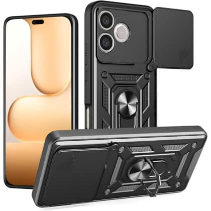 Techsuit CamShield Series - θήκη για Honor 600 Lite - Μαύρο