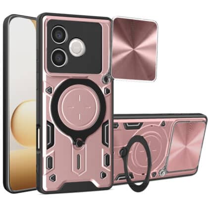 Techsuit CamGuard Pro - θήκη για Honor 600 Lite - Ροζ