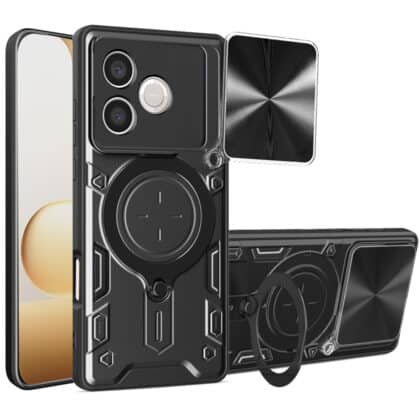 Techsuit CamGuard Pro - θήκη για Honor 600 Lite - Μαύρο