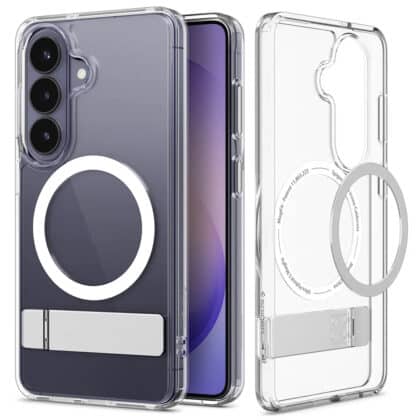 Θήκη Spigen Ultra Hybrid S Mag MagSafe για Samsung Galaxy S26+, διαφανής λευκή