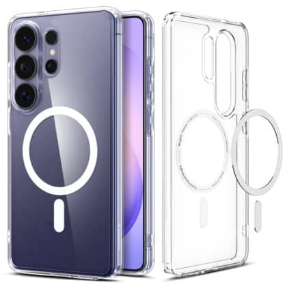 Spigen Ultra Hybrid Mag MagSafe Διαφανής Λευκή - θήκη για Samsung Galaxy S26 Ultra - Διάφανο