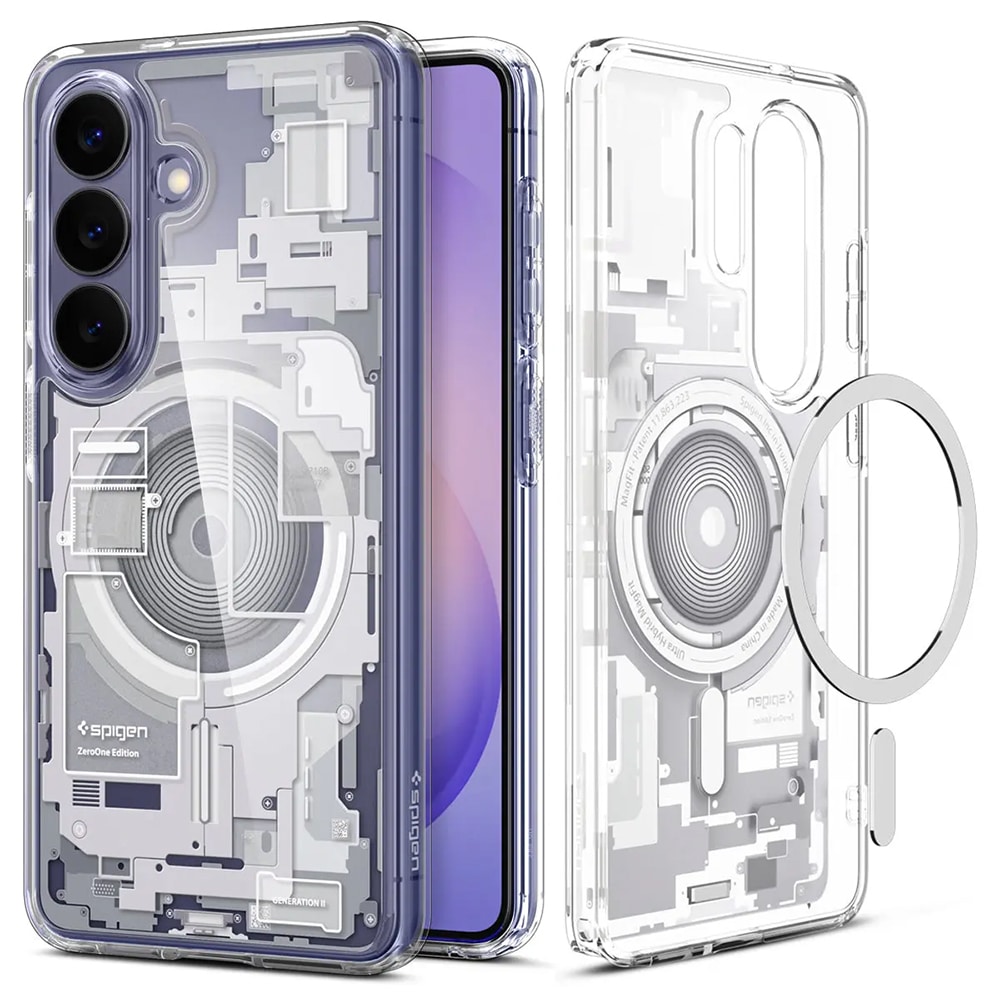 Spigen Ultra Hybrid Mag MagSafe Zero One Λευκή - θήκη για Samsung Galaxy S26 - Διάφανο - Image 2