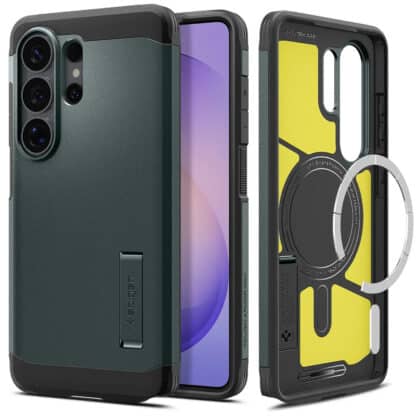 Spigen Tough Armor Mag MagSafe - θήκη για Samsung Galaxy S26 Ultra - Πράσινο
