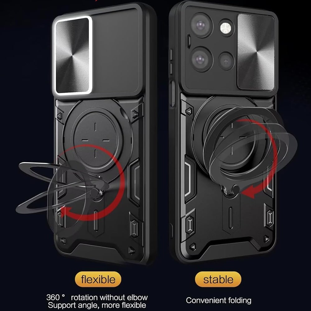 Techsuit CamGuard Pro - θήκη για Motorola Edge 70 Fusion - Μπλε - Image 4