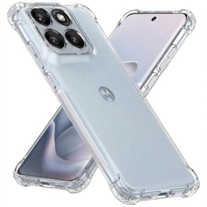 Techsuit Shockproof Clear Silicone - θήκη για Motorola Edge 70 Fusion - Διάφανο
