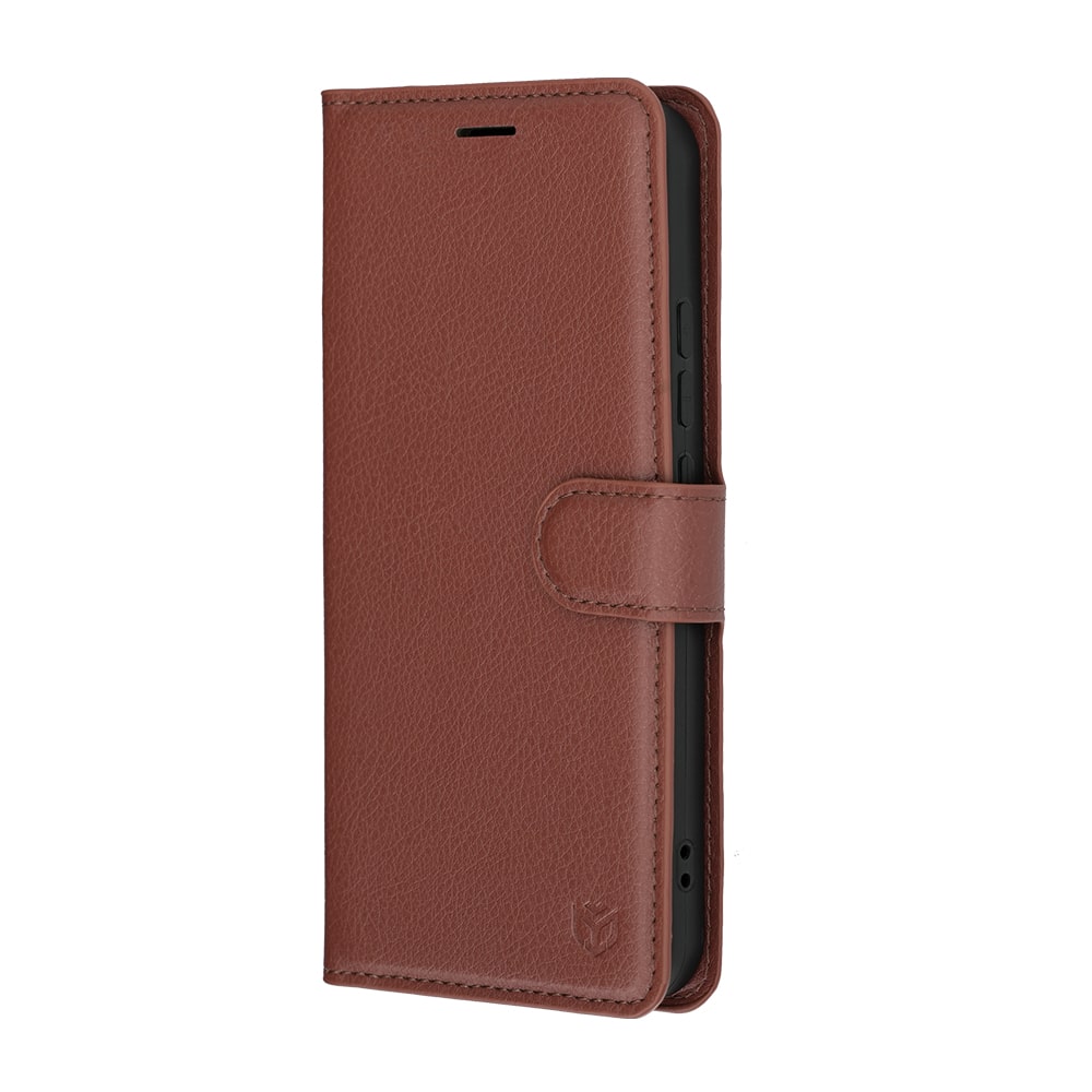 Techsuit Leather Folio - θήκη για Oppo Reno15 F / FS 5G - Καφέ - Image 4