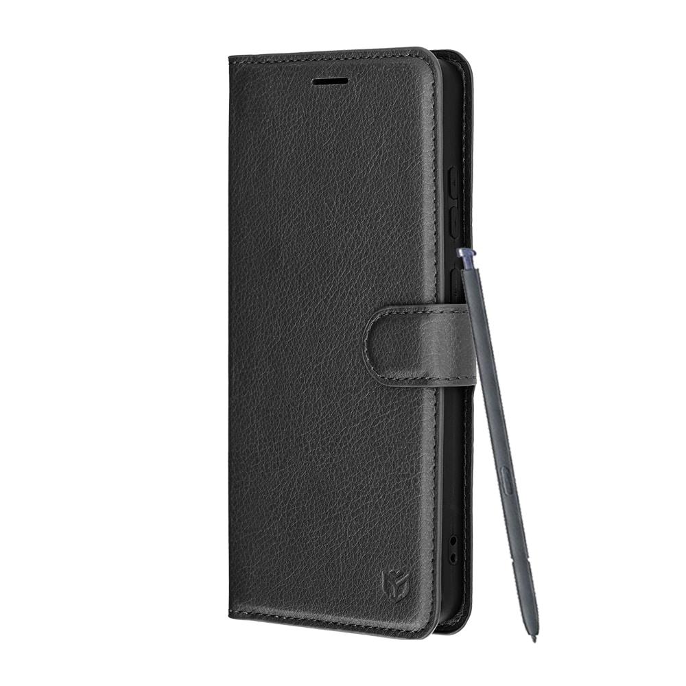 Techsuit Leather Folio - θήκη για Samsung Galaxy S26 Ultra - Μαύρο - Image 4