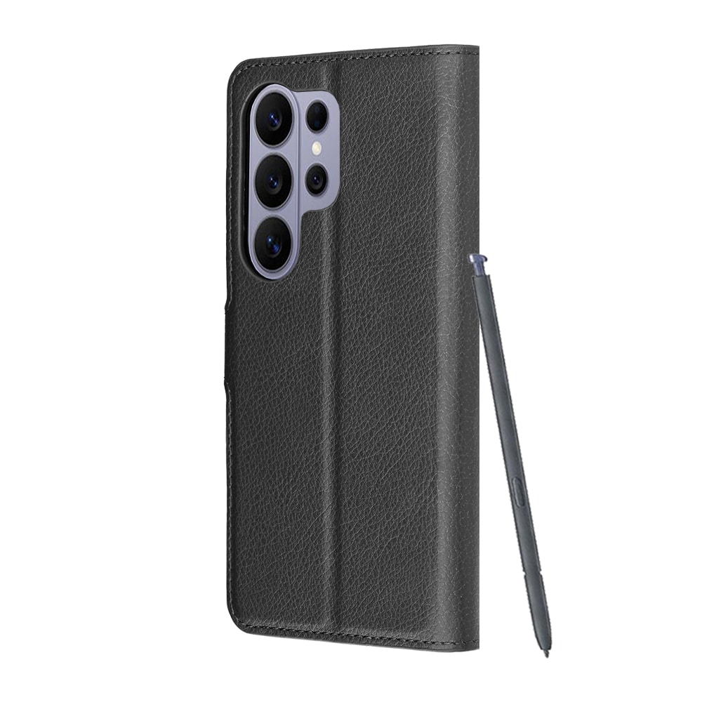 Techsuit Leather Folio - θήκη για Samsung Galaxy S26 Ultra - Μαύρο - Image 5