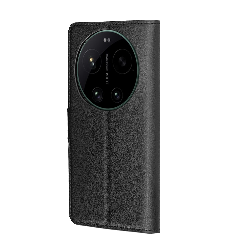 Techsuit Leather Folio - θήκη για Xiaomi 17 Ultra - Μαύρο - Image 5