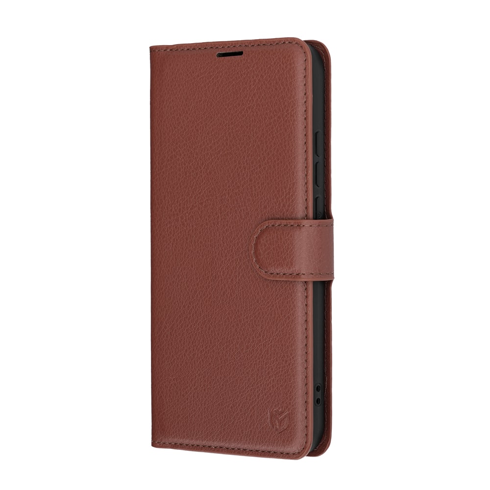 Techsuit Leather Folio - θήκη για Xiaomi Redmi Note 15 Pro - Καφέ - Image 4