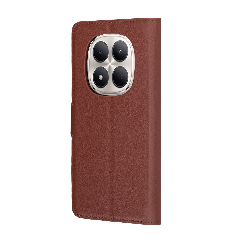 Techsuit Leather Folio - θήκη για Xiaomi Redmi Note 15 Pro - Καφέ - Image 5