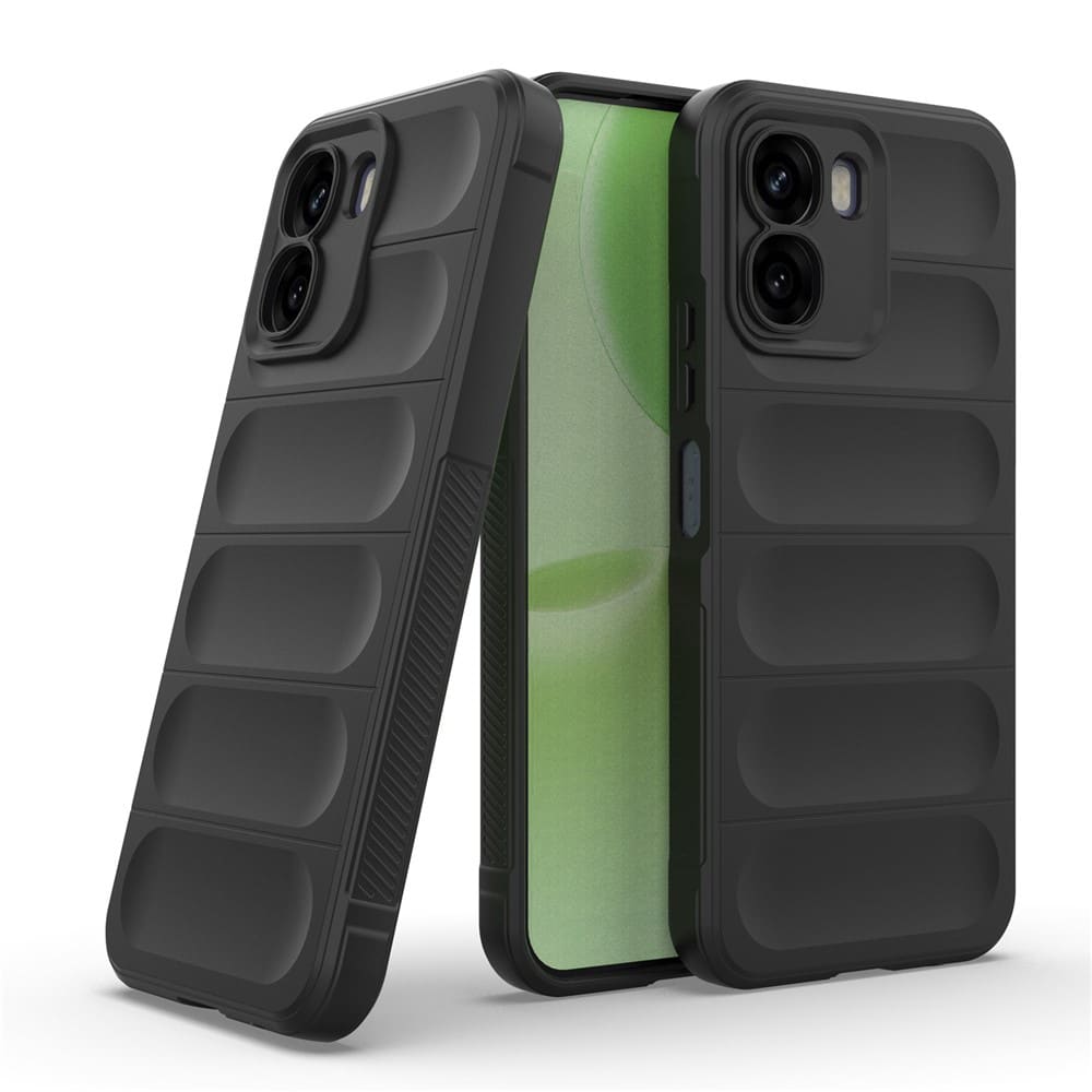 Techsuit Magic Shield - θήκη για Oppo A6x 4G - Μαύρο - Image 2