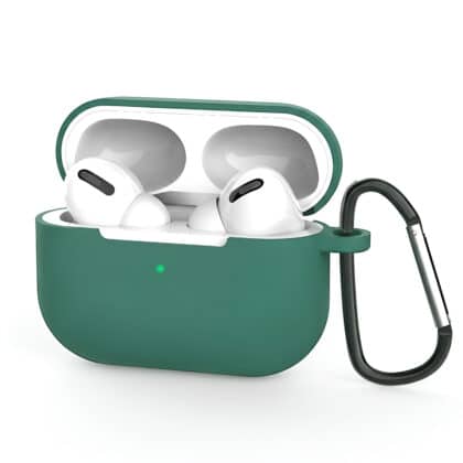 Techsuit - Θήκη σιλικόνης - για AirPods Pro 3, Λείο, εξαιρετικά λεπτό υλικό - Πράσινο