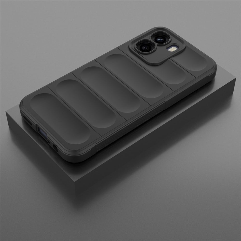 Techsuit Magic Shield - θήκη για Oppo A6 - Μαύρο - Image 4