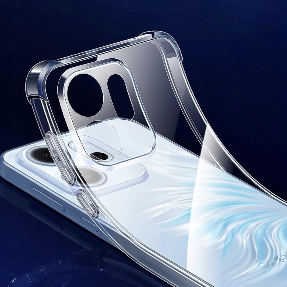 Techsuit Shockproof Clear Silicone - θήκη για Oppo A6 - Διάφανο - Image 4