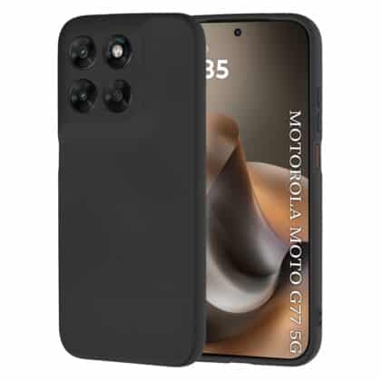 Techsuit SoftFlex - θήκη για Motorola Moto G77 / G67 - Μαύρο