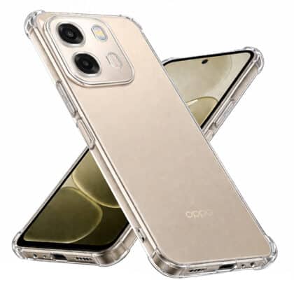 Techsuit Shockproof Clear Silicone - θήκη για Oppo A6 - Διάφανο