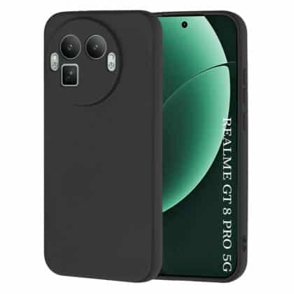 Techsuit SoftFlex - θήκη για Realme GT 8 Pro - Μαύρο