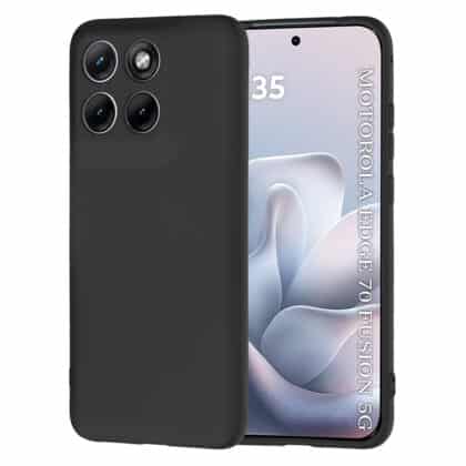 Techsuit SoftFlex - θήκη για Motorola Edge 70 Fusion - Μαύρο