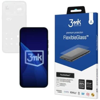 3MK FlexibleGlass Υβριδικό Γυαλί για το Τίποτα Τηλέφωνο (4a) Pro