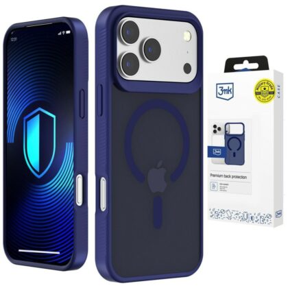 3MK Smoke Magcase - θήκη για Apple iPhone 17 Pro - Μπλε