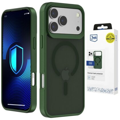 3MK Smoke Magcase - θήκη για Apple iPhone 17 Pro - Πράσινο